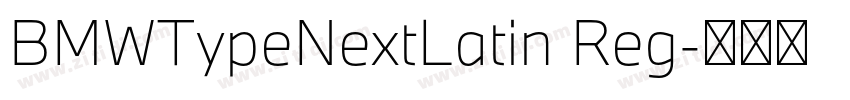BMWTypeNextLatin Reg字体转换 BMWTypeNextLatin Reg字体转换